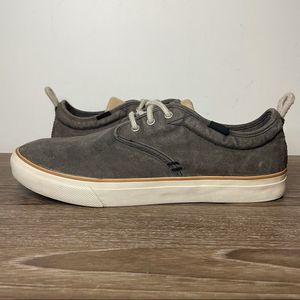 Sanuk | Guide Plus Sneaker - Washed Grey ; Womens 9.5